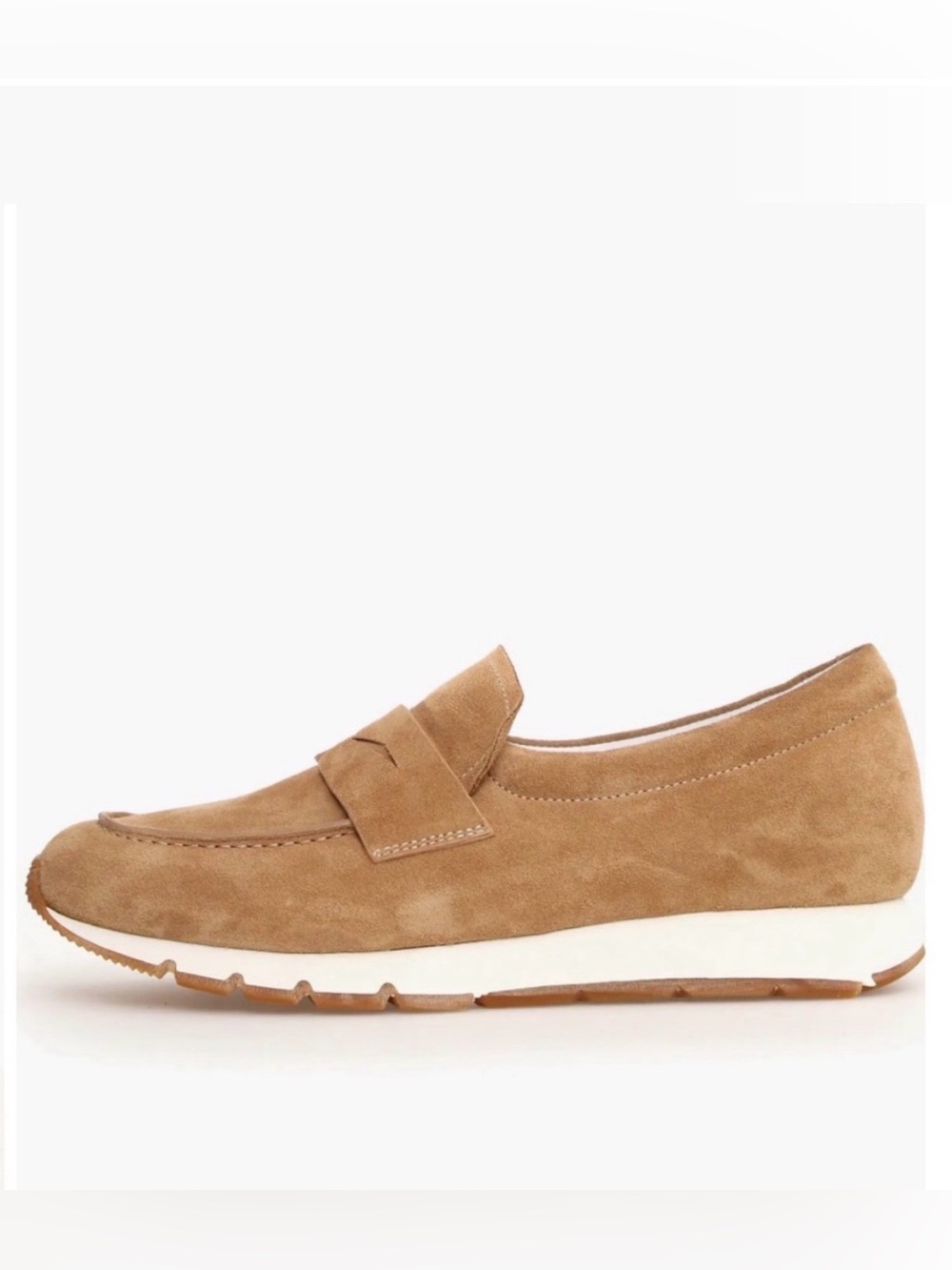 NWT VOILE BLANCHE Julia Hybrid Loafer Sneaker in Caramel - Picture 3 of 15